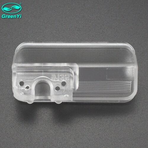 GreenYi Vehicle Rear View Camera Installation Bracket License Plate Lights for Citroen C4L 2013 2014 Car