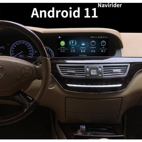 Android 11 10.25 Inch HD 1920*720 For Benz S Class S250 S280 S320 S350 S400 S500 S600 W221 Radio Car Multimedia Video Player GPS