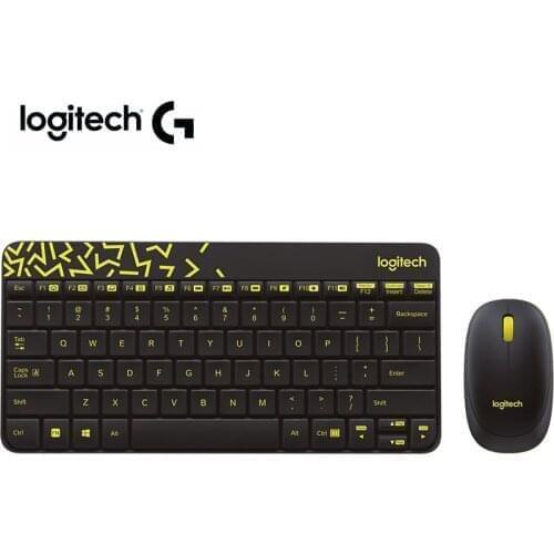 Logitech MK240 Wireless Keyboard Mouse Combo Nano USB Receiver For Laptop Desktop PC Home Office