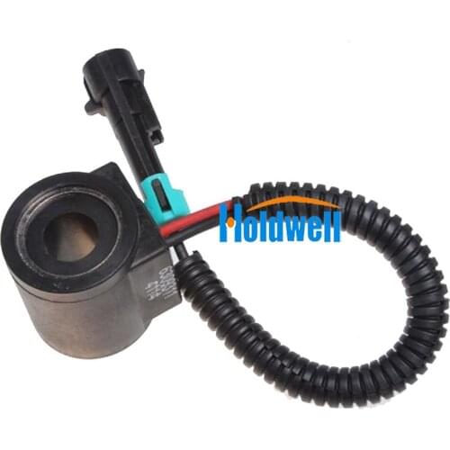 Holdwell 12V Valve 6671025 6309311 Coil Skid Loader for Bobcat 450 453 463 553 653 853 883 953 963 S330 T110 T140 T180 T190