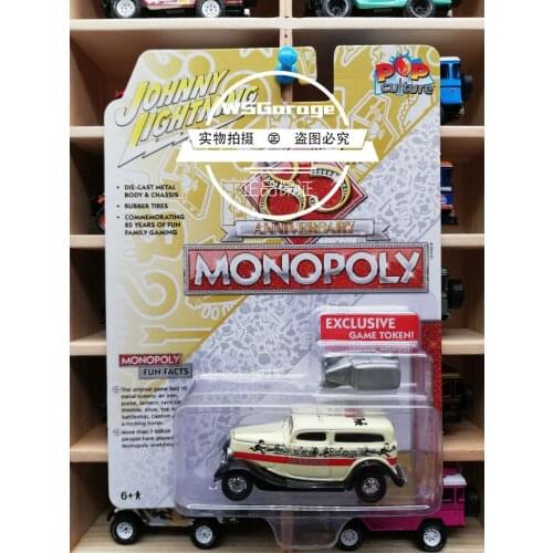 JohnnyLightning 1:64 Ford Panel Delivery Diecast Collection of Die-casting Simulation Alloy Model Children Toys