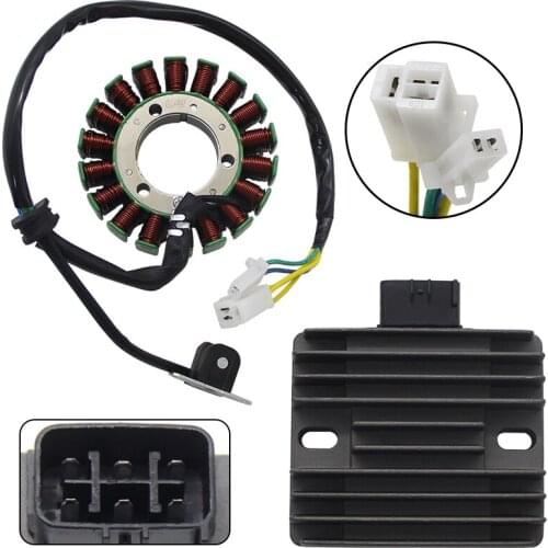 Motorcycle Stator Coil + Voltage Regulator Rectifier For Yamaha YP250 Majesty YP250A YH50 5GM-81410-00 5GM-81410-01 4XY-81960-00
