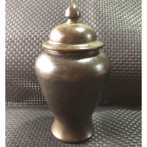 China seiko brass plus thick small jar crafts statue