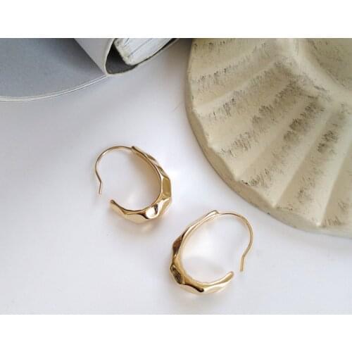 Fashion Statement Metallic Earrings 2020 Geometric earrings For Women Hanging Dangle Earrings Drop Earring Modern Jewelry