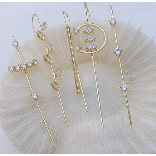 Fashion Ear Clip Gold Leaf Ear Hoop Clip Earrings Climber Pearl Earrings Earmuffs Piercing Earrings Womens Earmuffs Cерьги 2020
