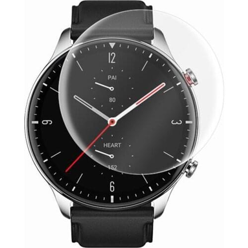 5pcs Soft TPU (Not Glass Protective Film For Amazfit GTR2/E/GTR 2/2E Watch Full LCD Screen Protector Cover Smartwatch Protection