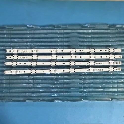 New 10set=40 PCS LED strip For LG 49UV340C 49UJ6565 49UJ670V V17 49 R1 L1 ART3 2862 2863 6916L-2862A 6916L-2863A