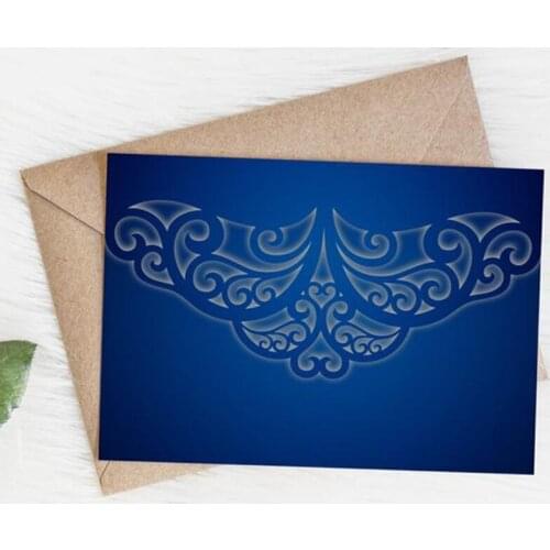 Hollow Lace Metal Cutting Dies Stencil Scrapbooking DIY Album Stamp Paper Card U7ED