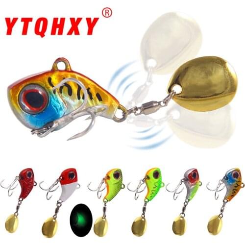 Luya Bait Hot Mini Cyclone VIB Rotating Sequins 9g13g16g22g Vibrating Iron Plate Metal Sequins fishing lures 2020 swimbait