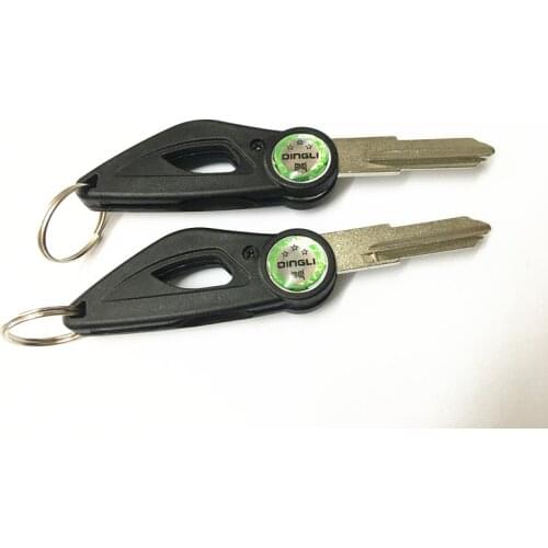 1 Pair Foldable DINGLI LOGO blank key for BN600 TNT600 Stels600 BN600GT TNT600GT STELS600GT Keeway RK6 / BN TNT 600 GT