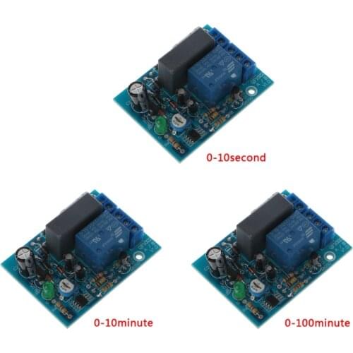 AC 220V Adjustable Timer Delay Switch Turn On/Off Time Relay Module