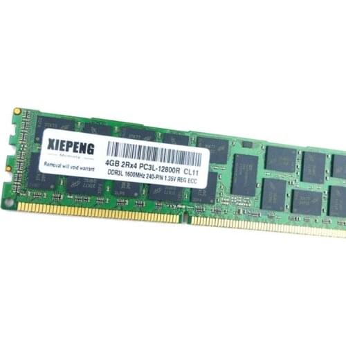 For Dell PowerEdge C6100 C6105 C6145 C6220 II Server RAM 32GB 4Rx4 PC3L-10600R REG ECC 16gb DDR3 1333MHz 8GB Registered Memory