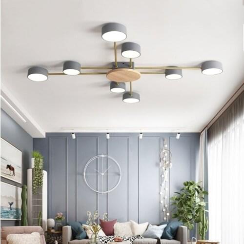 Modern creative LED acrylic & metal ceiling lamp living room bedroom hall restaurant hotel room lights