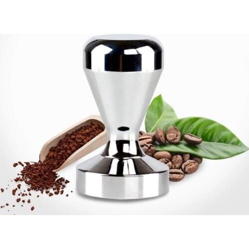 Coffee Tamper 49mm/51mm/57.5mm/58mm Stainless Steel Food Grade Powder Hammer High Quality Coffee Machine Accessories Kitchen