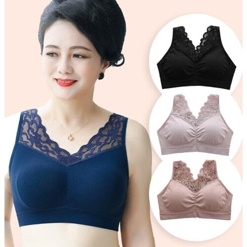Woman Seamless Bras Breathable Female Lace Underwear With Pads Push Up Bra Female Brassiere Sleep Bra
