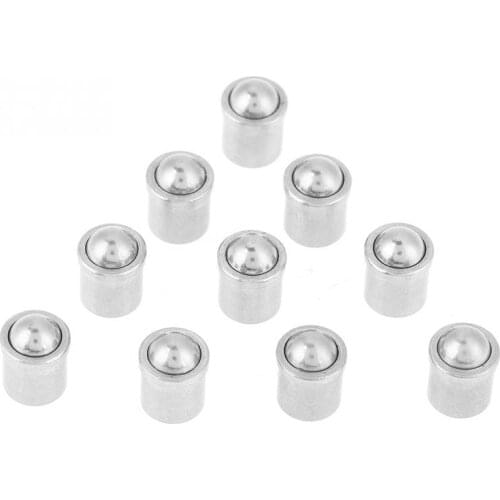 10Pcs/Lot 304 Stainless Steel Ball Plunger Push Fit Ball Spring Ball Plungers 6*7mm Body Accessories Set Tool Kit Hot Sale 2018