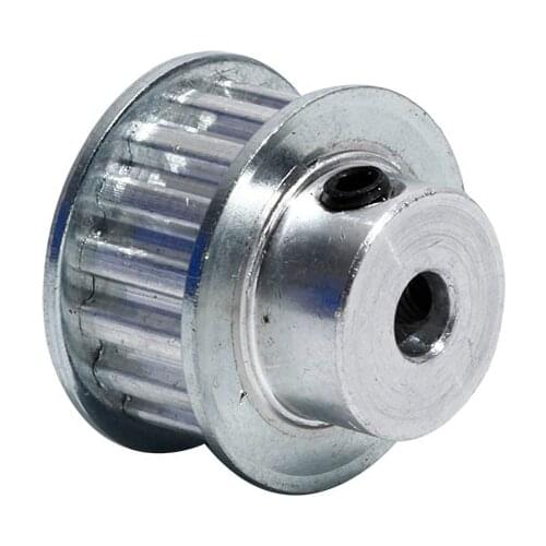 2pcs XL Type 16T Timing Pulley 6/7/8/10/12mm Inner Bore 16Teeth 11mm Belt Width Aluminum Alloy Timing Belt Synchronous Pulleys