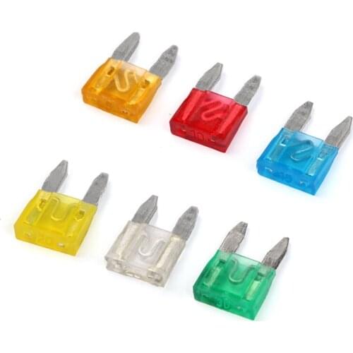 60Pcs Car Auto Fuse Set Small Standard Mini Blade Fuse for Auto Truck Automotive Boat Accessories 5A/10A/15A/20A/25/30A