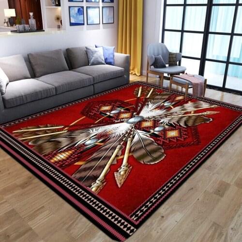 Nordic Large Area Rug Bohemia Style 3D Print Parlor Floor Mat Soft Flannel Gothic Home Decor Big Carpets for living room Bedroom