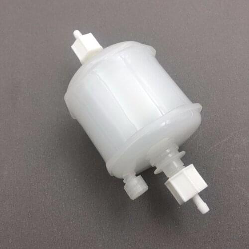 2PCS Capsule ink filter for Liyu Myjet Allwin Flora JHF DGI solvent ink inkjet printer 5 micron big filters straight head