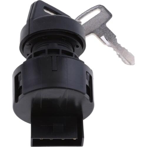 Ignition Key Switch for Polaris Scrambler 500 2x4 4x4 2000 2001 ATV 4 Pins