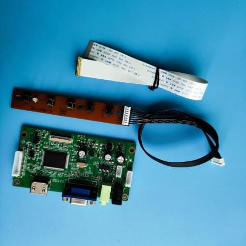 Kit for NT140WHM-N43/NT140WHM-N34 1366x768 30pin EDP LCD HDMI VGA SCREEN DRIVER LED Controller board panel display 14"