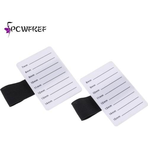 Hot 2 Styles Fake Eyelash Tray Strip Stand Individual Eyelash Extensions Hand Plate Eye Lash Grafting Stand Palette Tool