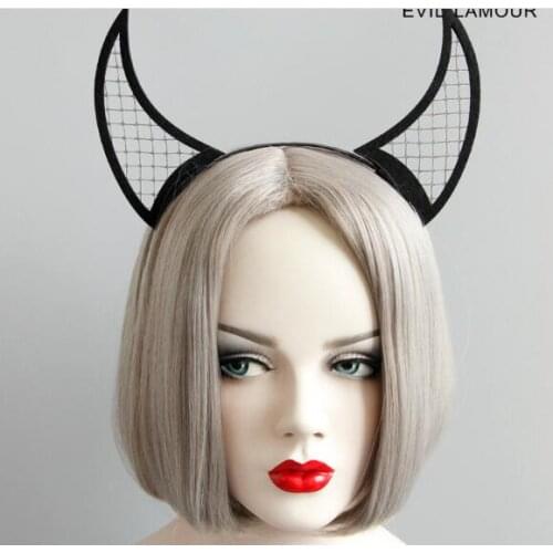 New arrival womens Halloween Horns hairbands party girls headband headwear hair accessories