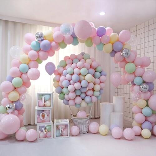 20/30pcs Macarons Latex Ballon Candy Balloons Birthday Party Decorations Baby Shower Wedding Anniversary Golobos kids toy