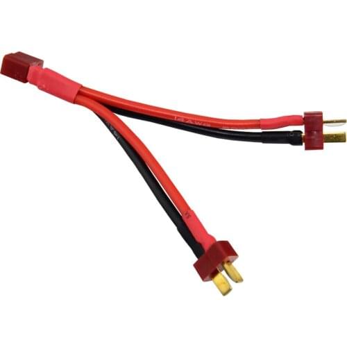 T Plug Y Wire Cable Harness Plug Parallel Battery Pack Connector Cable