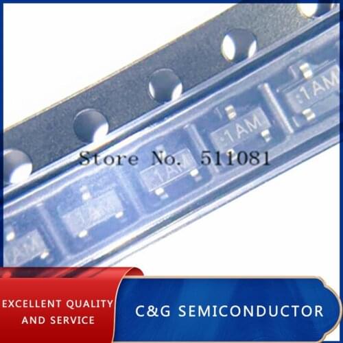 100PCS MMBT3904 2N3904 3904 SMD TRANSISTOR NPN 40V 200mA SOT-23