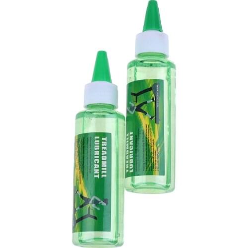 2X60mL Treadmill Belt Lubricant Silicone Oil Running Machine Treadmill Oil Maintenance Tool