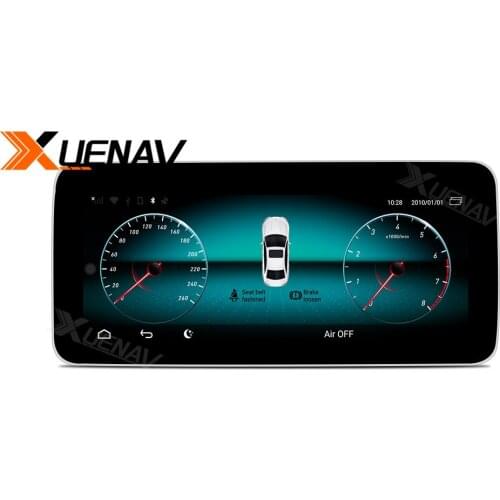 10.25 Inch 4+64G Android System Car GPS Navigation For-Benz E Class W207 2013 2014 Auto Radio Multimedia Player Tape Recorder