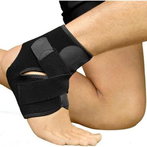 Safety Ankle Support Gym Running Protection Foot Bandage Elastic Ankle Brace Black Band Anti-slip Guard Sport Fitness Support