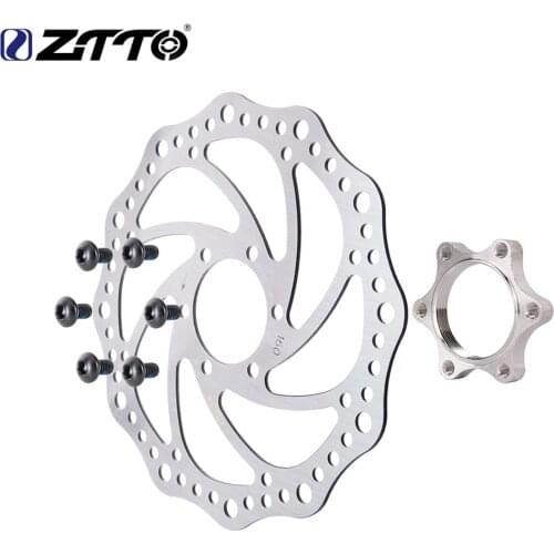 ZTTO MTB bike 160mm brake disc disc rotary disc bicycle modification with flange diagonal hole 48mm stainless steel brake disc