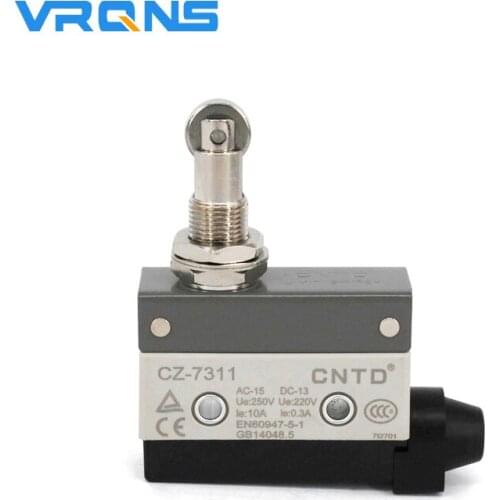 TZ-7311 AZ-7311 Micro Switch Mount Roller Plunger Sensitive Metal Limit Switch 10A 250V 1NO 1NC