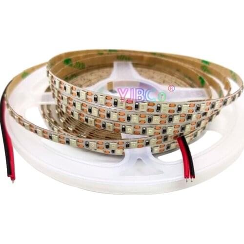 5M DC5V 5mm PCB 2835 SMD Flexible LED Strip Light 120LEDs/M White/Warm White/Red/Green/Blue/CCT Lamp Tape Not waterproof