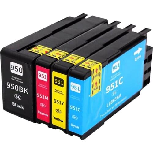 Compatible for HP 950XL 951XL For HP950 Ink Cartridge 950 951 Officejet Pro 8100 8600 8610 8615 8620 8625 8630 8680 Printer