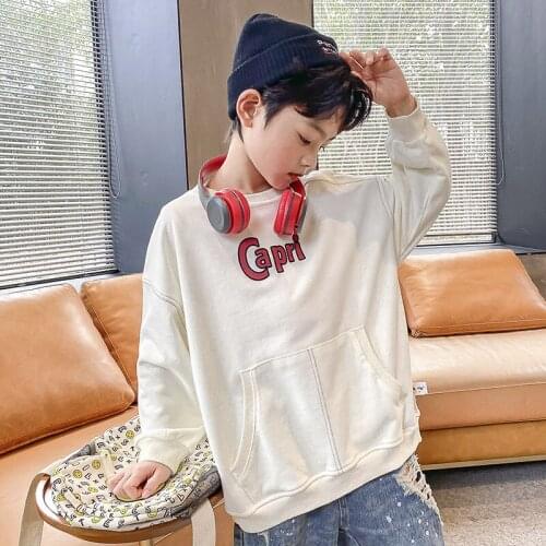 New Arrive Spring Autumn Boys Sweatshirts Jacket Coat Kids Outwear Children Clothes Tops Teenager Gift High Quality