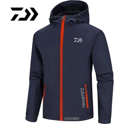 Daiwa Fishing Clothes Mens New Autumn Sports Waterproof Fishing Jacket Outdoor Mountaineering Windproof Fishing Jacket