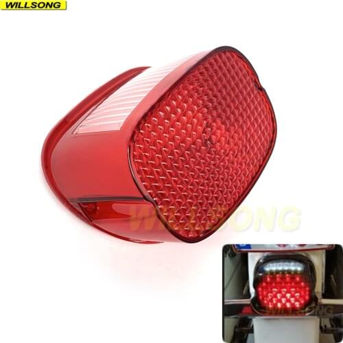 OEM Rear Tail Brake Light Lens Cover Lamp Housing Shell For Harley Most Models XL 883 1200 Fat Boy Road King Street Glide Dyna