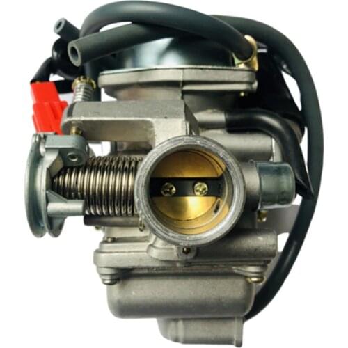 PD24J 24mm Aluminium Alloy Electric Carburetor Replacement for Gy6 125 150CC Motorcycle Carburetor Accessories