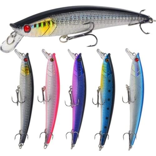 1PCS Floating Minnow Fishing Lures 110mm/11g Water Surface SwimBaits Lifelike Wobblers for Pike Hard Bait Carp Fishing Tackle