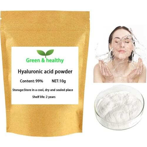 Low-molecular-weight Hyaluronic Acid Powder Anti-wrinkle Anti-aging Molecular Weight, Moisturizing, Free Shipping