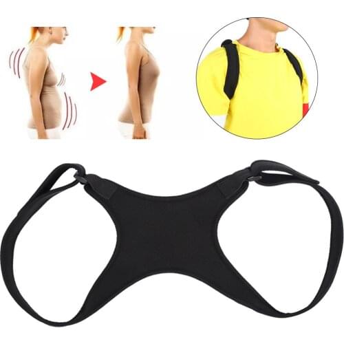 Adjustable Adult Humpback Back Posture Corrector Clavicle Spine Back Shoulder Lumbar Back Brace Support Belt Correction Bandage