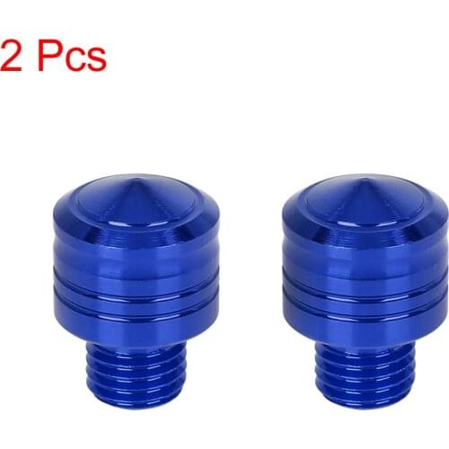 X Autohaux Pair 10mm Mirror Hole Plugs Normal Screw Universal Motorcycle M10x1.25 Mirror Hole Plug Screw for Yamaha for Honda