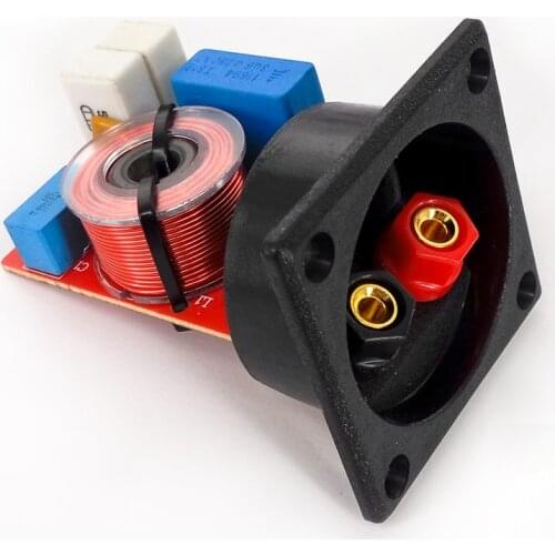 2pcs 2-Way Audio Crossover Filters HiFi Speaker Frequency Divider 4~8Ω 80W