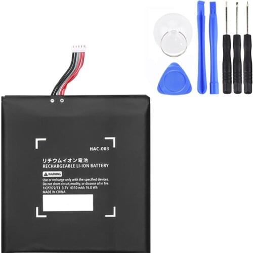 3.7V Li-ion 4310mAh HAC-003 Battery for Nintend Nitendo Switch Console Controller Batterie Replacement