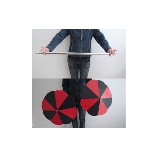 Free Shipping Wand Into Two Umbrellas --Magic Trick, Fun Magic, Party Magic