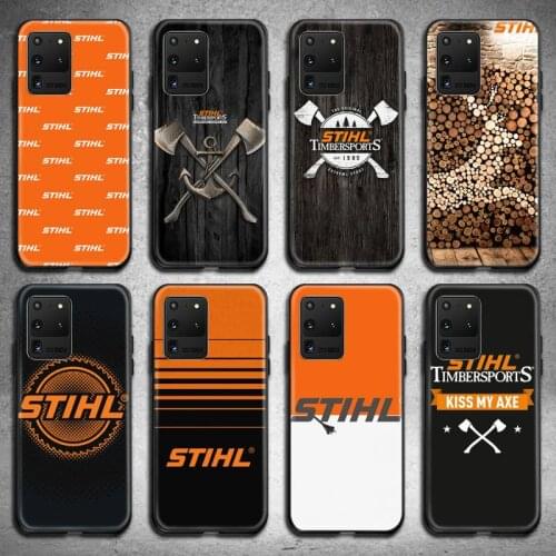 Stihl Timbersports Phone Case for Samsung S20 plus Ultra S6 S7 edge S8 S9 plus S10 5G lite 2020